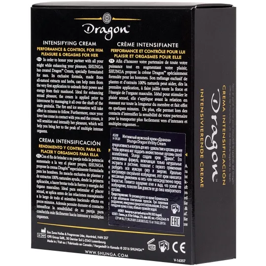 Интимный мужской крем Дракон 60 МЛ