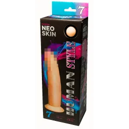 ФАЛЛОИМИТАТОР "HUMAN STYLE" НА ПРИСОСКЕ, L 180 мм D 40 мм