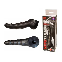 ВТУЛКА АНАЛЬНАЯ В КОРОБКЕ "BLACK BENT 2" L 140 мм, D 30 мм цвет чёрный