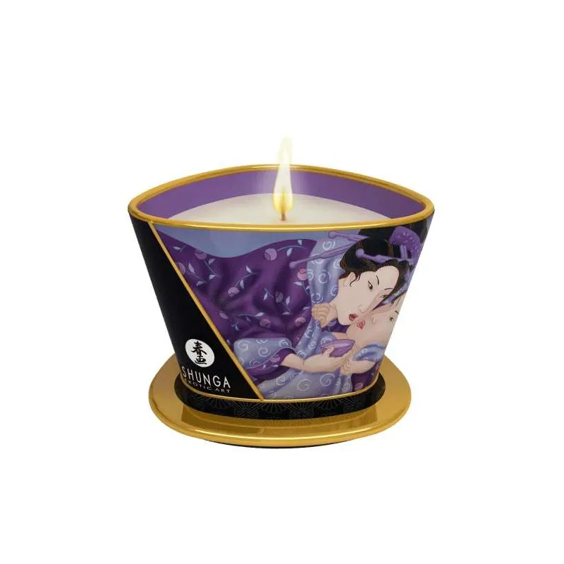 Массажное арома масло в виде свечи, Exotic Fruits Экзотический фрукт 170 МЛ