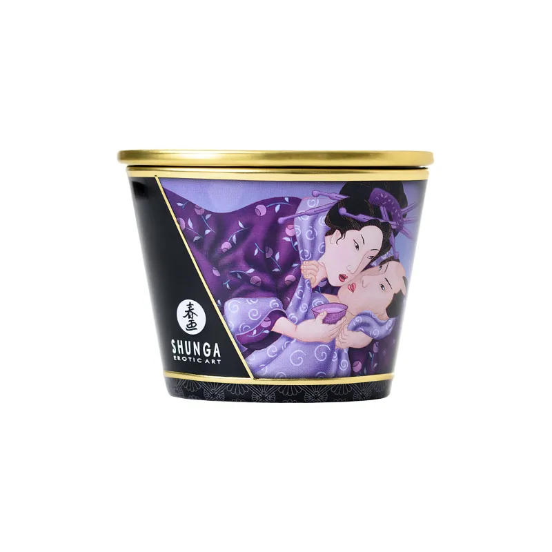 Массажное арома масло в виде свечи, Exotic Fruits Экзотический фрукт 170 МЛ