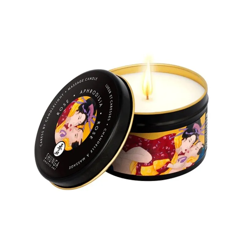 Массажное арома масло в виде свечи, Exotic Fruits Экзотический фрукт 170 МЛ