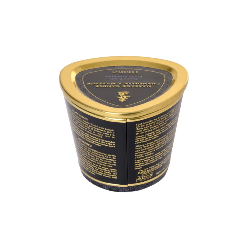 Массажное арома масло в виде свечи, Exotic Fruits Экзотический фрукт 170 МЛ