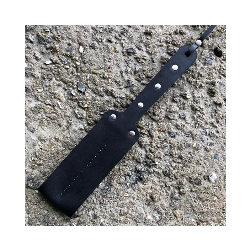 Пэдл из натуральной кожи