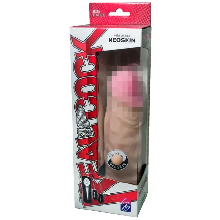 Вибромассажёр-реалистик киберскин-ГИГАНТ на присоске