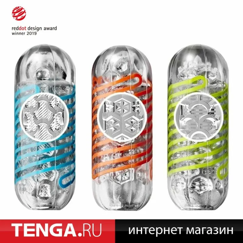 TENGA SPINNER Мастурбатор Tetra