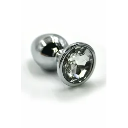 Анальная пробка "Small"из аллюминия clear