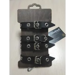 Наручники однослойные из двух ремешков