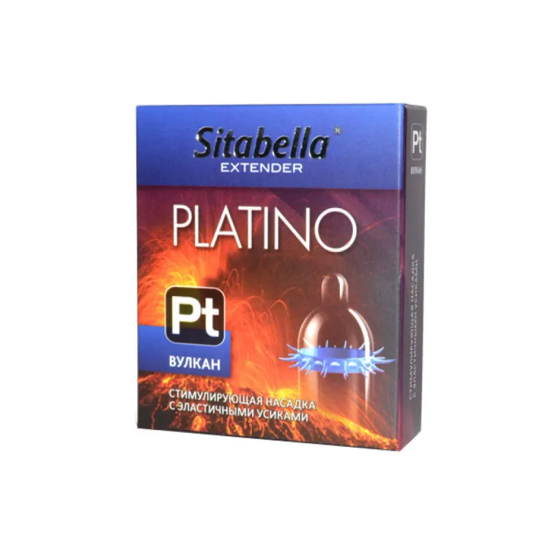 Насадка стимулирующая Sitabella Extender Platino Вулкан