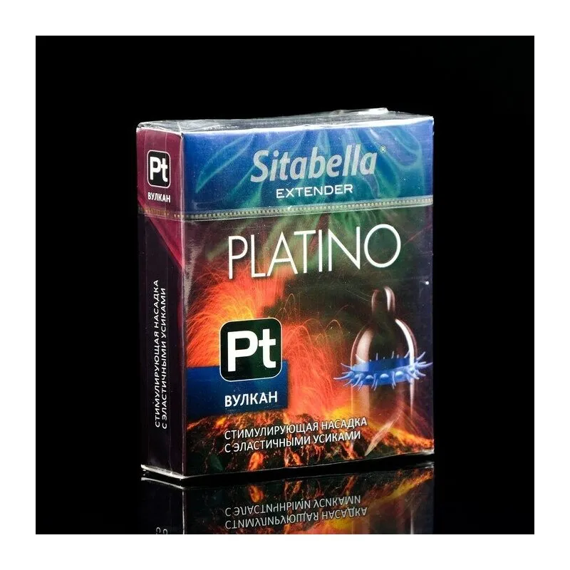 Насадка стимулирующая Sitabella Extender Platino Вулкан