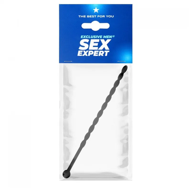 СТИМУЛЯТОР УРЕТРАЛЬНЫЙ L 155 мм D 6 мм, цвет чёрный