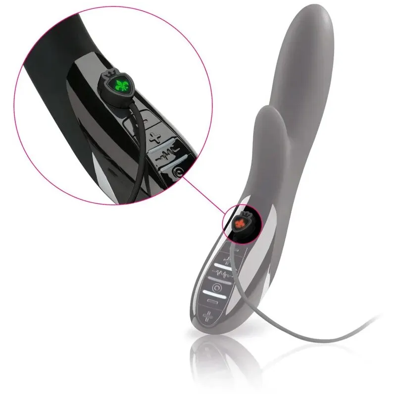 Вибромассажер c электростимуляцией Daring Danny - Black Edition , черный