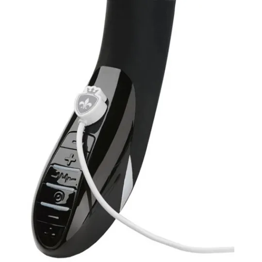 Вибромассажер c электростимуляцией Daring Danny - Black Edition , черный