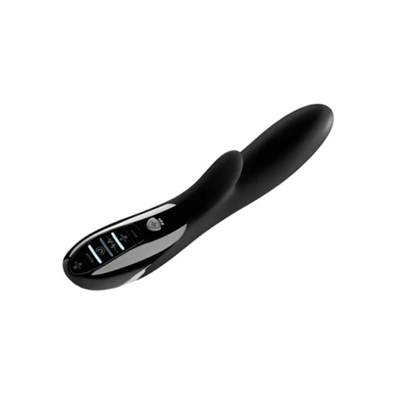 Вибромассажер c электростимуляцией Daring Danny - Black Edition , черный