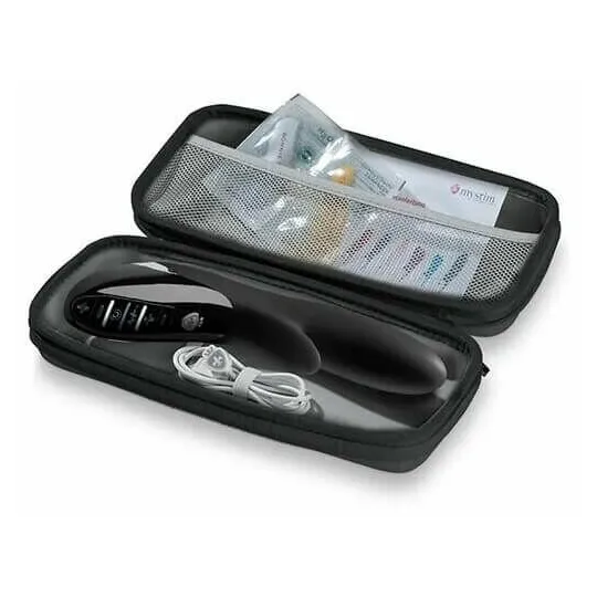 Вибромассажер c электростимуляцией Daring Danny - Black Edition , черный