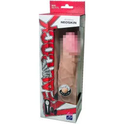 Вибромассажёр-реалистик киберскин-ГИГАНТ на присоске