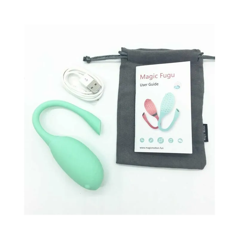 Вибромассажер MAGIC FUGU,  мятный