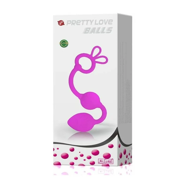 Шарики двойные, градуированные, силикон