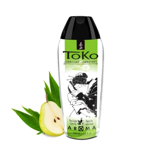 Интимный гель TOKO AROMA Экзотический зеленый чай и груша, 165мл