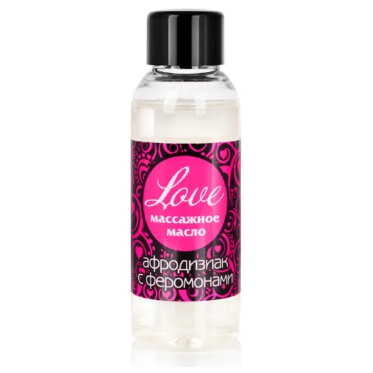 Масло массажное "Love" с феромонами
