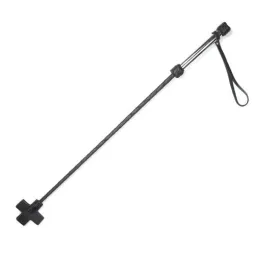 Стек чёрный, окончание в виде креста.