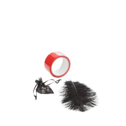 Набор игровой металлические шарики, скотч - лента, перо, Scandal Red Room Kit