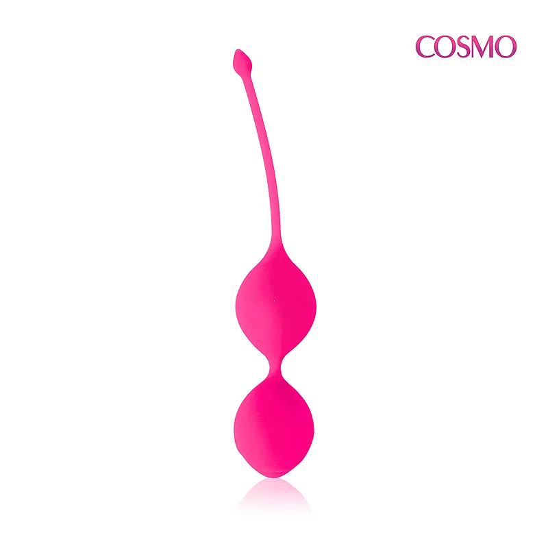 ШАРИКИ ВАГИНАЛЬНЫЕ D 36 мм, цвет розовый неон