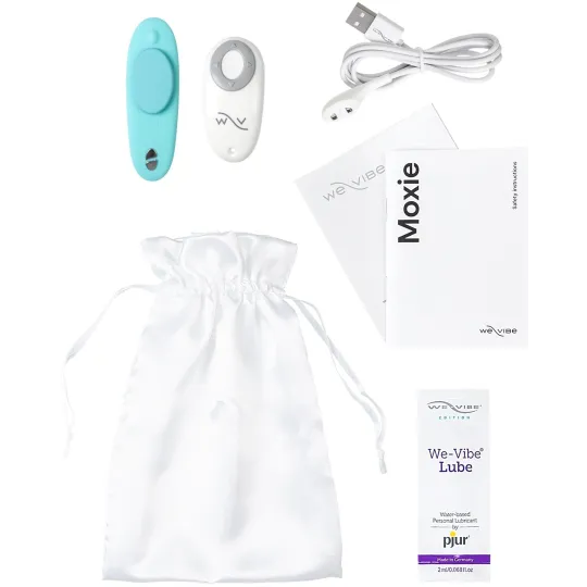 Вибромассажер для стимуляции клитора в трусики Moxie