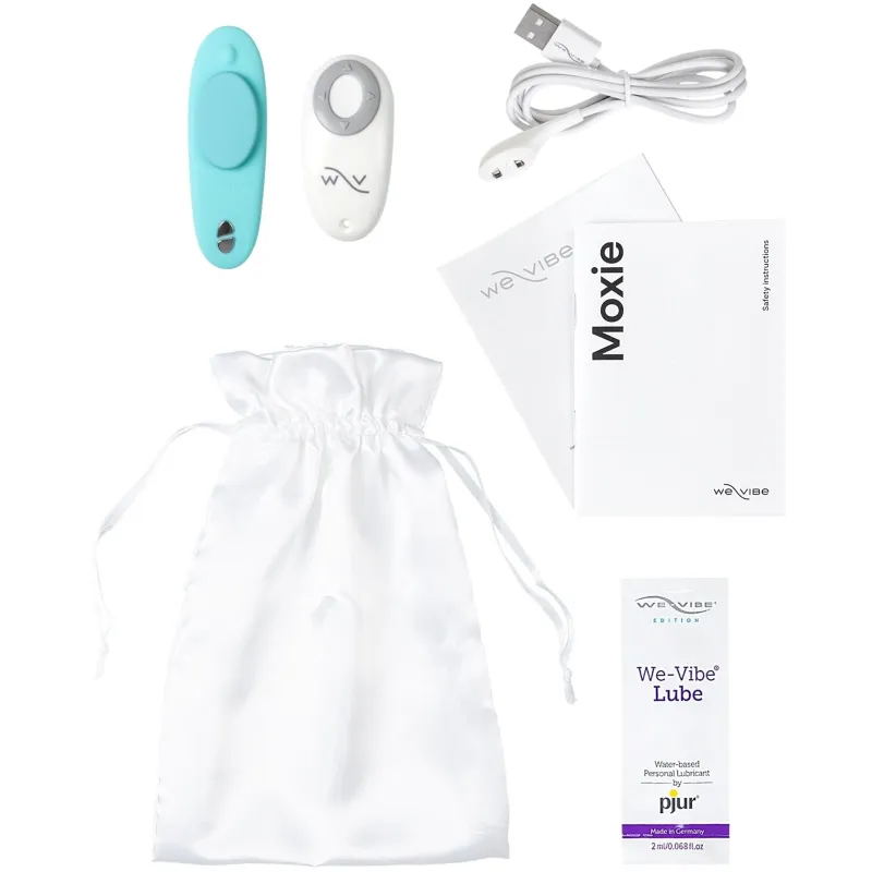 Вибромассажер для стимуляции клитора в трусики Moxie