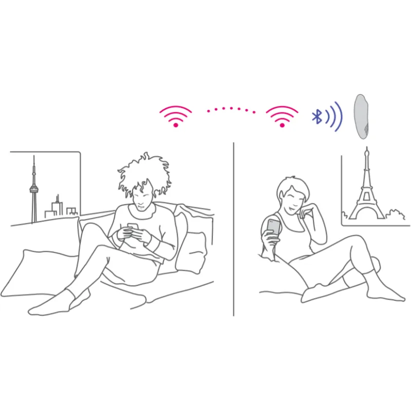 Вибромассажер для стимуляции клитора в трусики Moxie