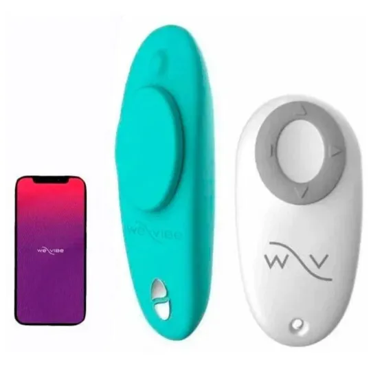 Вибромассажер для стимуляции клитора в трусики Moxie