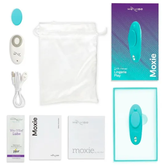 Вибромассажер для стимуляции клитора в трусики Moxie