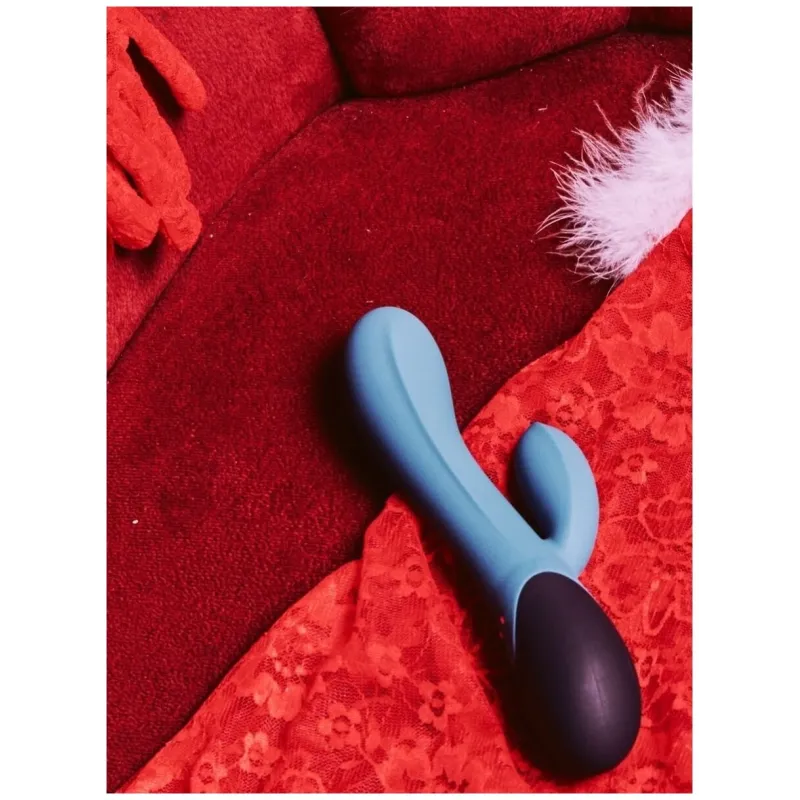 Нагреваемый вибратор Perseus, цвет морская волна