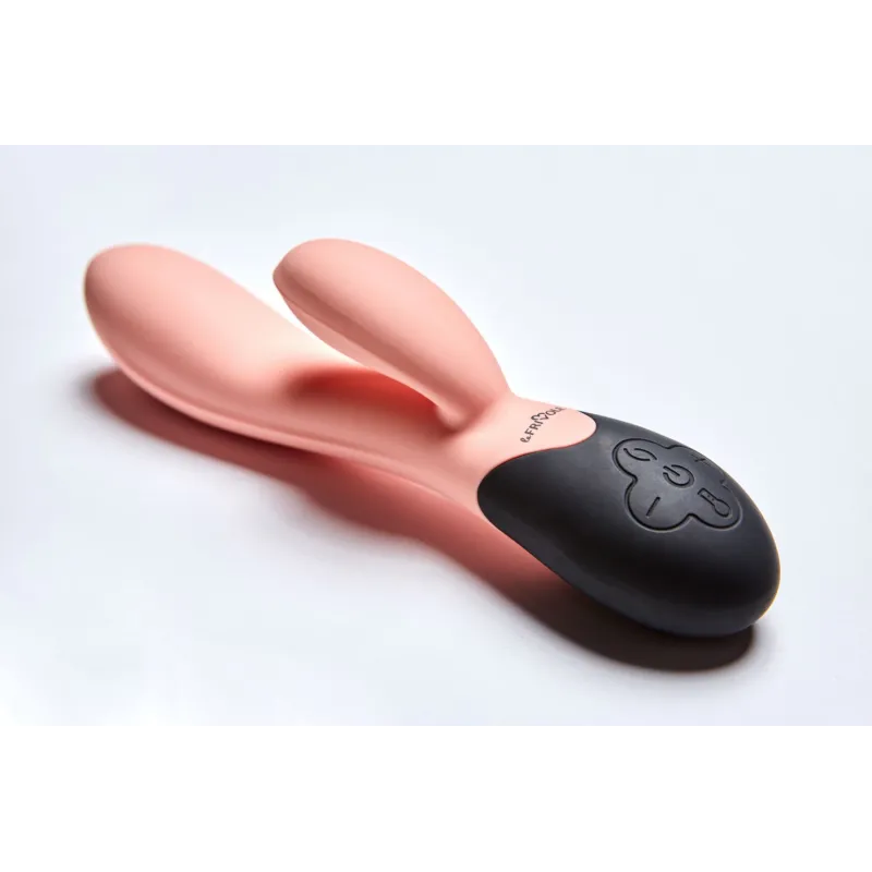 Нагреваемый вибратор Perseus, цвет персиковый