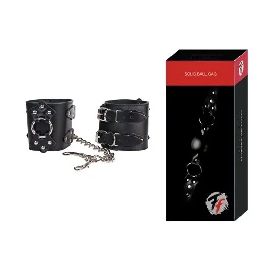 Оковы Extra Wide Ankle Cuffs черные