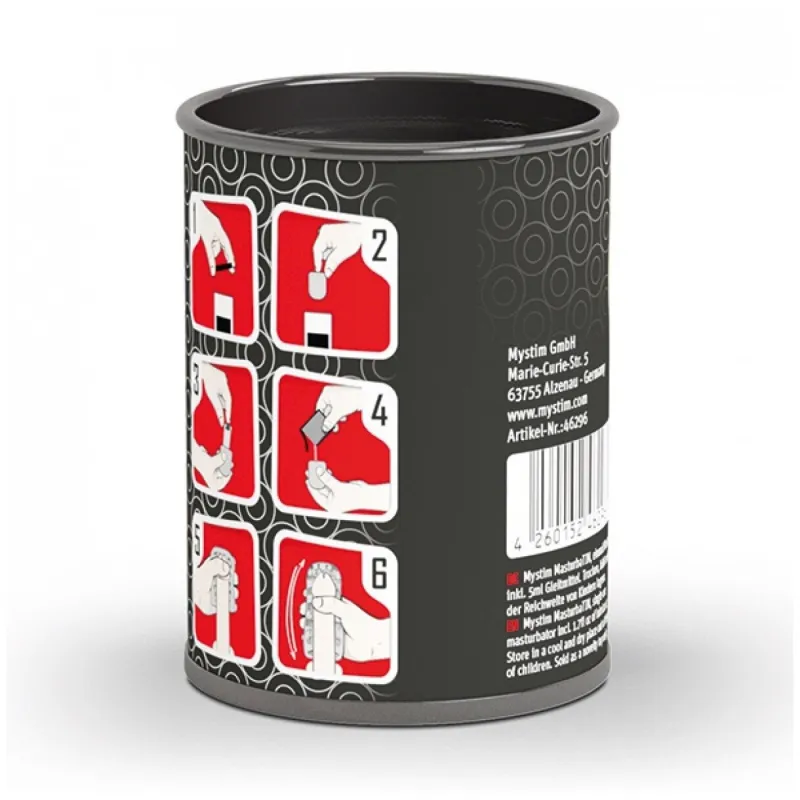 Компактный универсальный минимастурбатор мужская серия-яркие точки Mystim MasturbaTIN Dotty Donny - Dots