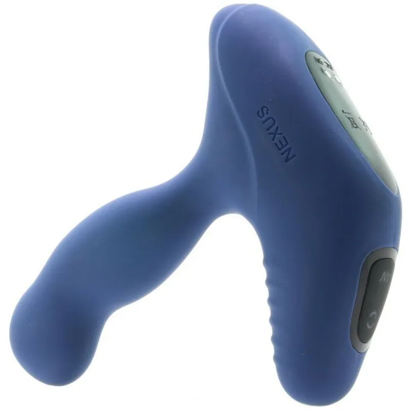 NEXUS REVO синий Вибромассажер простаты с вращающейся головкой обновленный