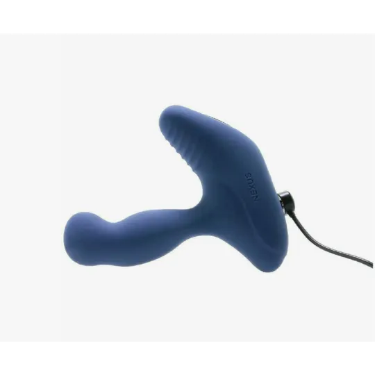 NEXUS REVO синий Вибромассажер простаты с вращающейся головкой обновленный