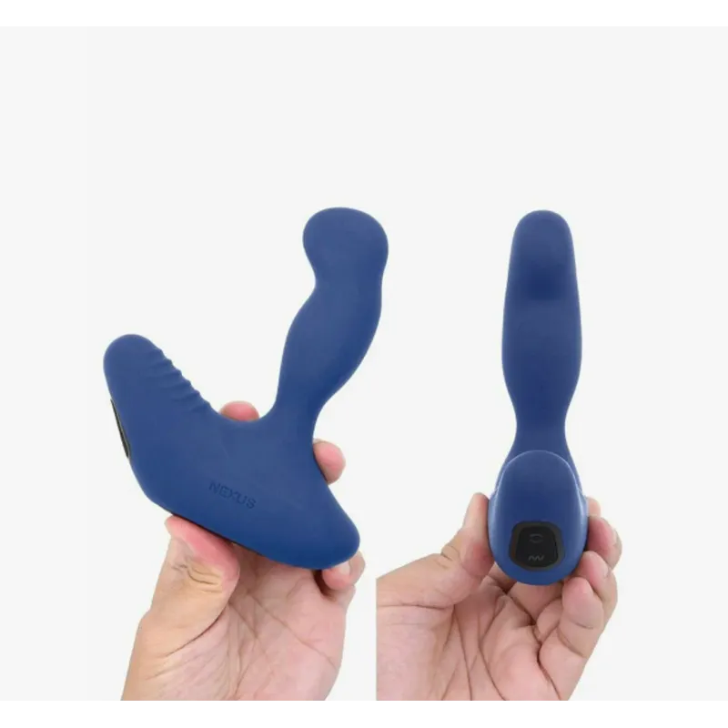 NEXUS REVO синий Вибромассажер простаты с вращающейся головкой обновленный