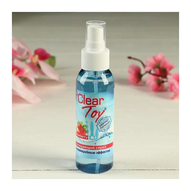 СПРЕЙ "CLEAR TOY STRAWBERRY" ОЧИЩАЮЩИЙ 100 мл