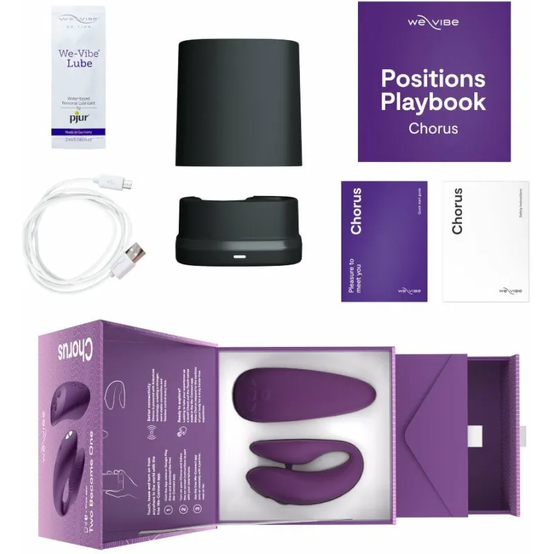 WE-VIBE Chorus Вибратор для пар фиолетовый