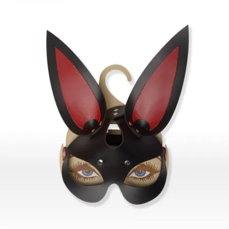 Маска Зайка черно-красная 3186-12