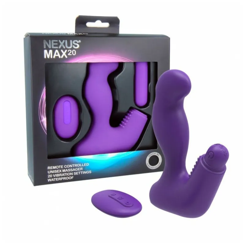 NEXUS MAX 20 фиолетовый Вибро-массажер простаты