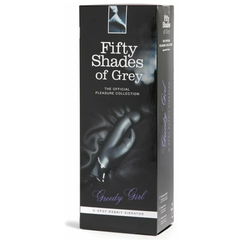 Shades-of-Grey Вибратор с клиторальным стимулятором Greedy Girl