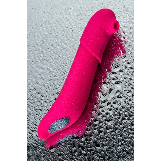 СТИМУЛЯТОР 2 В 1: С ПУЛЬСАЦИЕЙ И ВАКУУМ-ВОЛНОВОЙ СТИМУЛЯЦИЕЙ JOS OSCAR, СИЛИКОН, РОЗОВЫЙ, 20,5 СМ