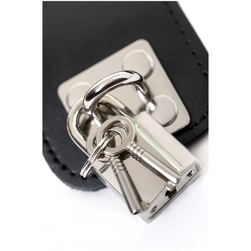 КОМПЛЕКТ БОНДАЖНЫЙ TOYFA THEATRE ,КОЖАННЫЙ