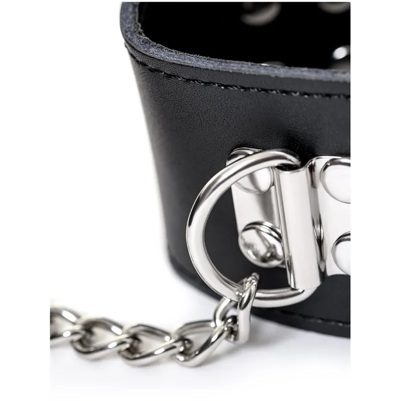 КОМПЛЕКТ БОНДАЖНЫЙ TOYFA THEATRE ,КОЖАННЫЙ