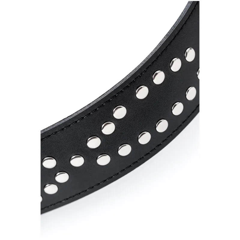 КОМПЛЕКТ БОНДАЖНЫЙ TOYFA THEATRE ,КОЖАННЫЙ