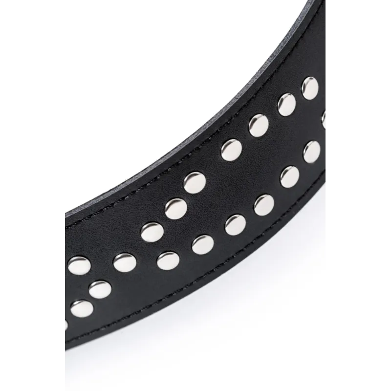 КОМПЛЕКТ БОНДАЖНЫЙ TOYFA THEATRE ,КОЖАННЫЙ