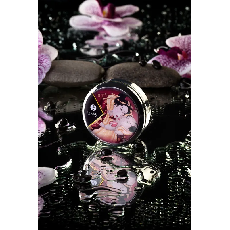 Массажное масло в виде свечи 30мл. Клубничное вино